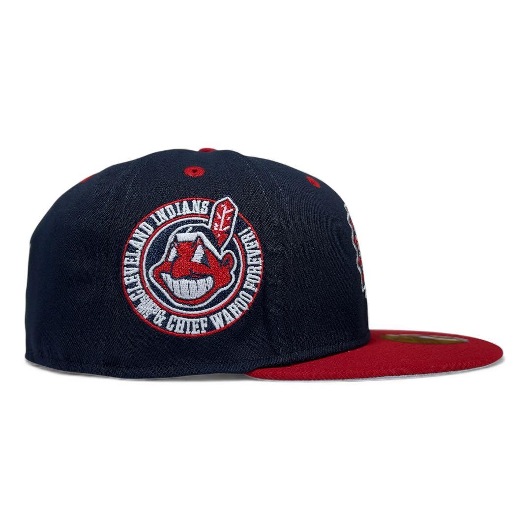 NEW ERA 59FIFTY インディアンス ドレス ワフー酋長 レア N58