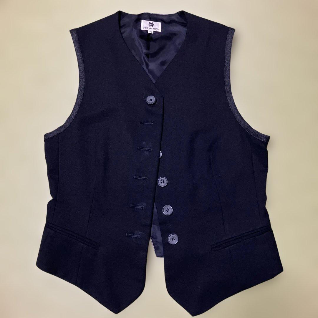 ドリスバンノッテンレディースジレ