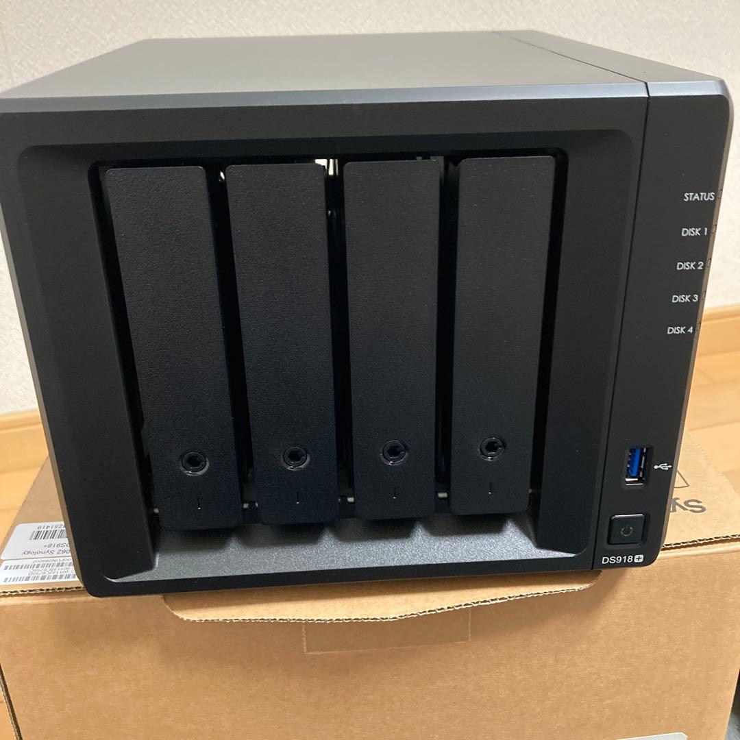 Synology DiskStation DS918+ 4ベイ オールインワン