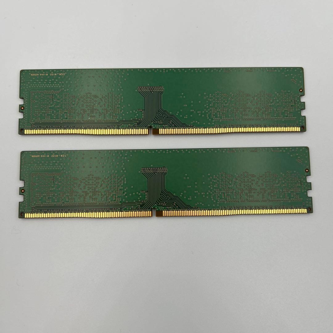 Samsung 8GB*2枚 合計16GB DDR4-3200