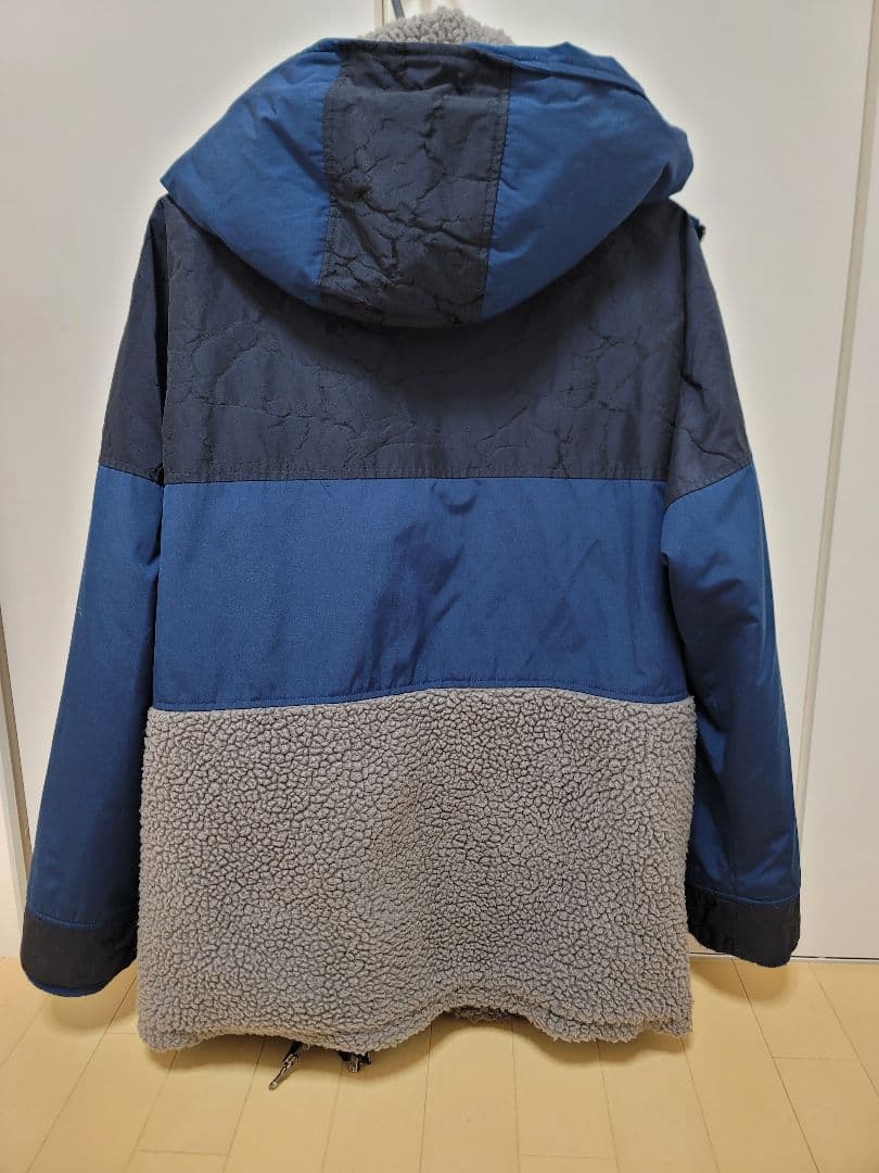 値下げ　NO.ID ボア切り替えコート　サイズ1