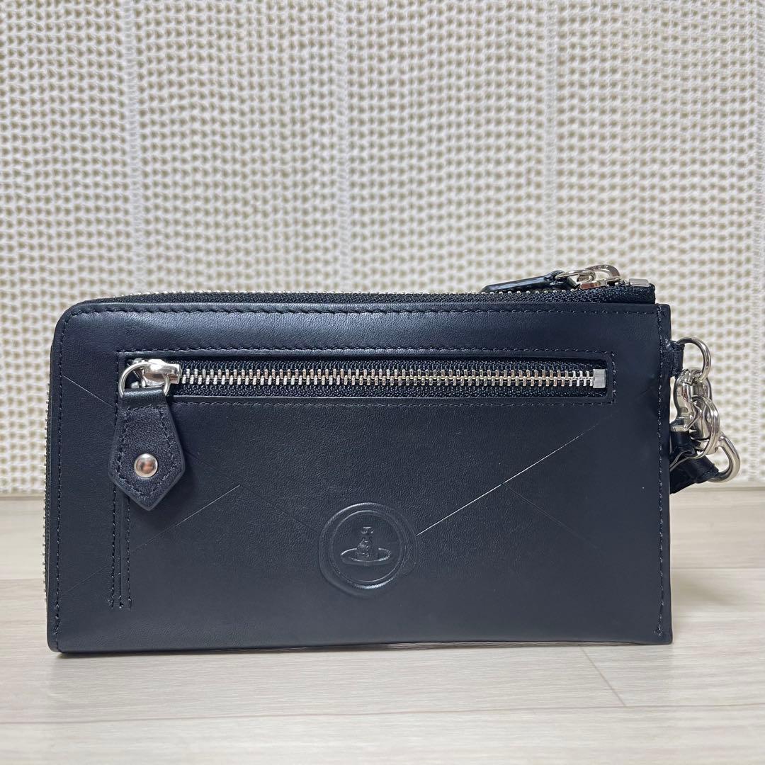 ☆未使用☆ ヴィヴィアン ウエストウッド モンキー L字ファスナー 長財布