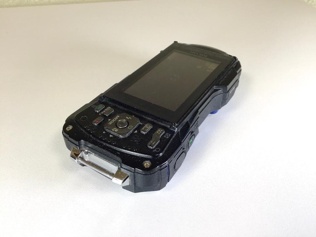 リコー RICOH WG-40W 防水デジタルカメラ ブルー