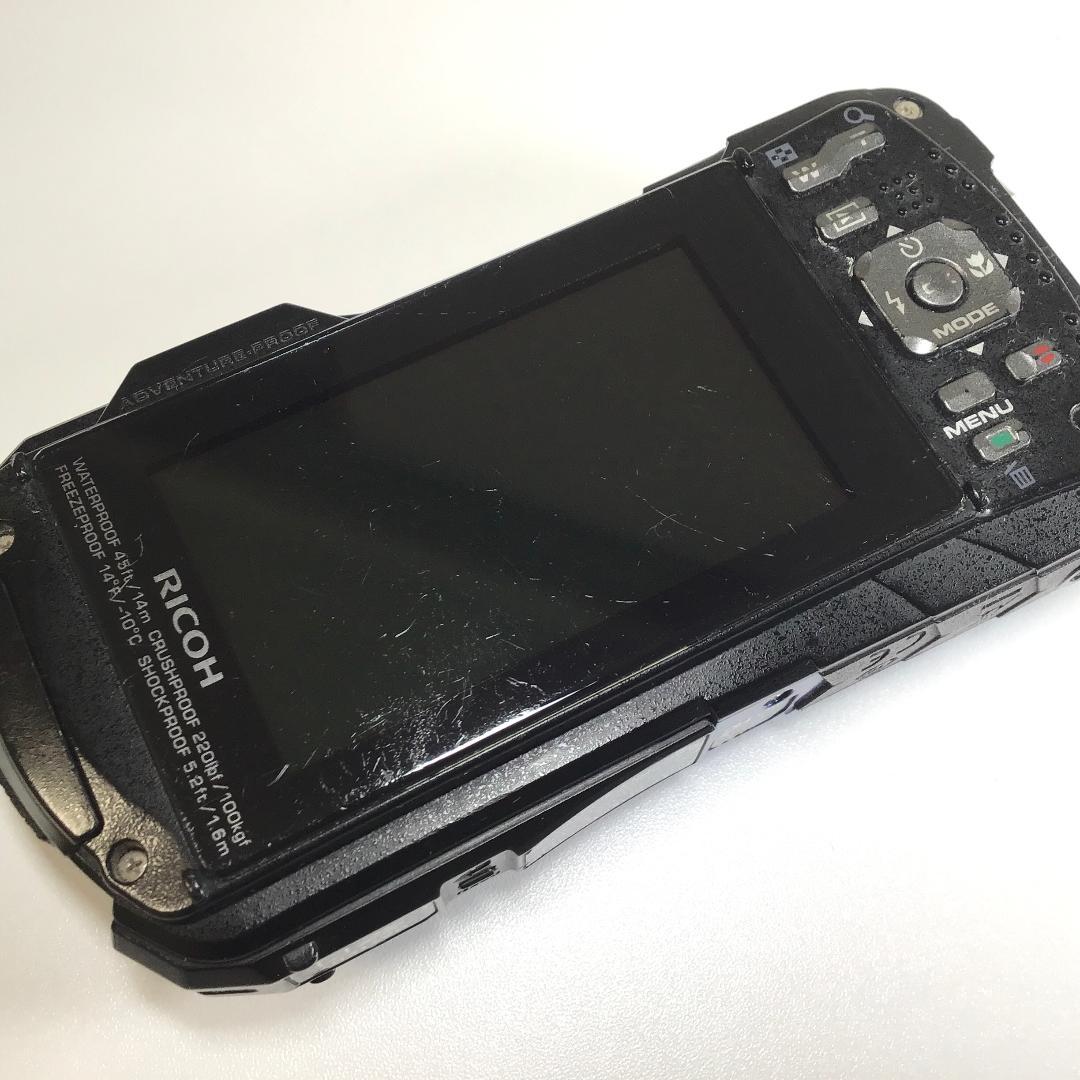 リコー RICOH WG-40W 防水デジタルカメラ ブルー