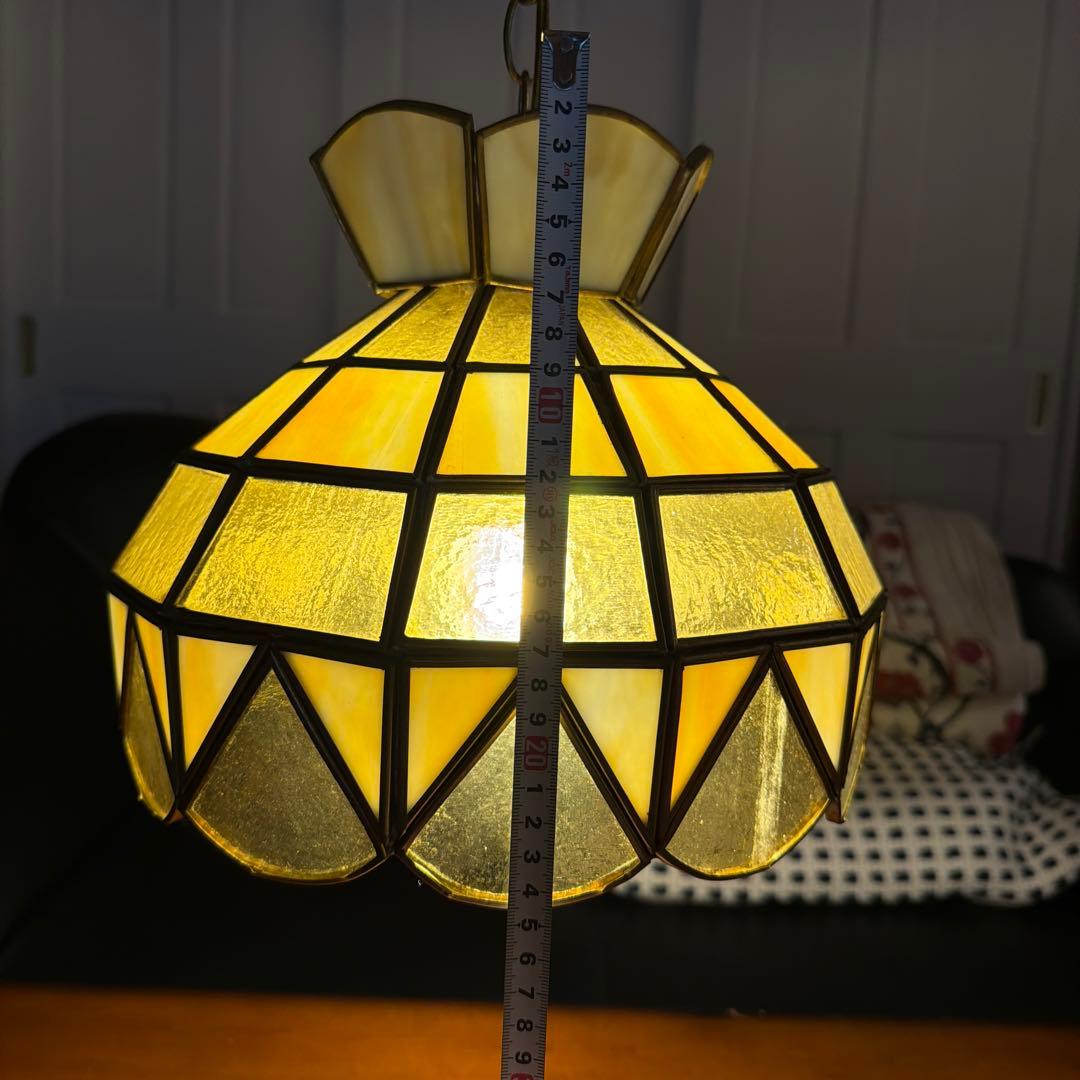 A*7様 ステンドグラス調?ペンダントライト