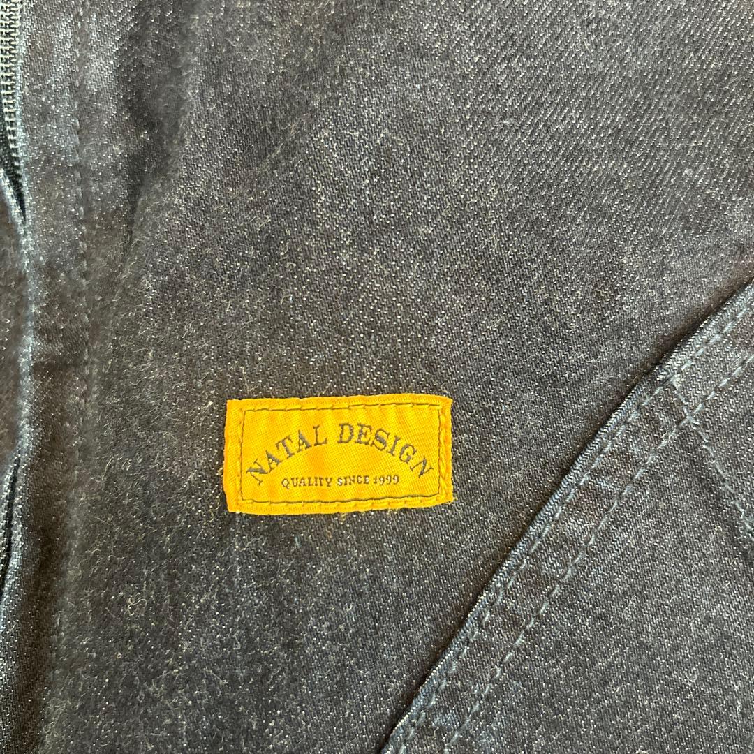 NATAL DESIGN ダークブルー オーバーオール