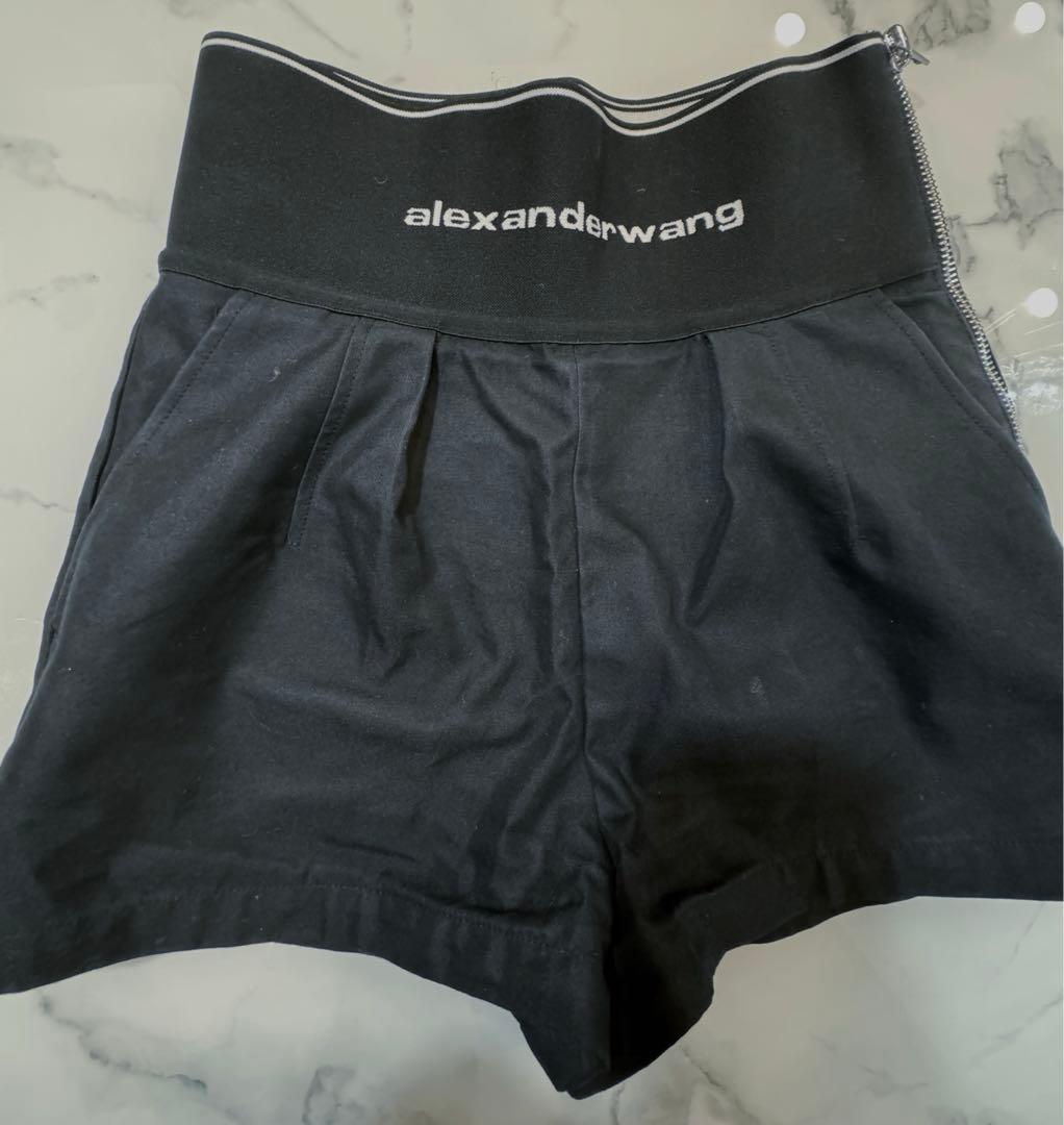 alexandrewang ブラックショートパンツ
