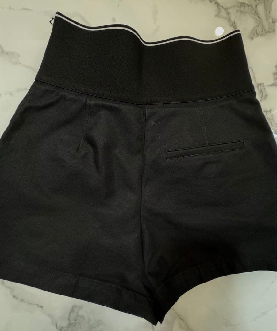 alexandrewang ブラックショートパンツ