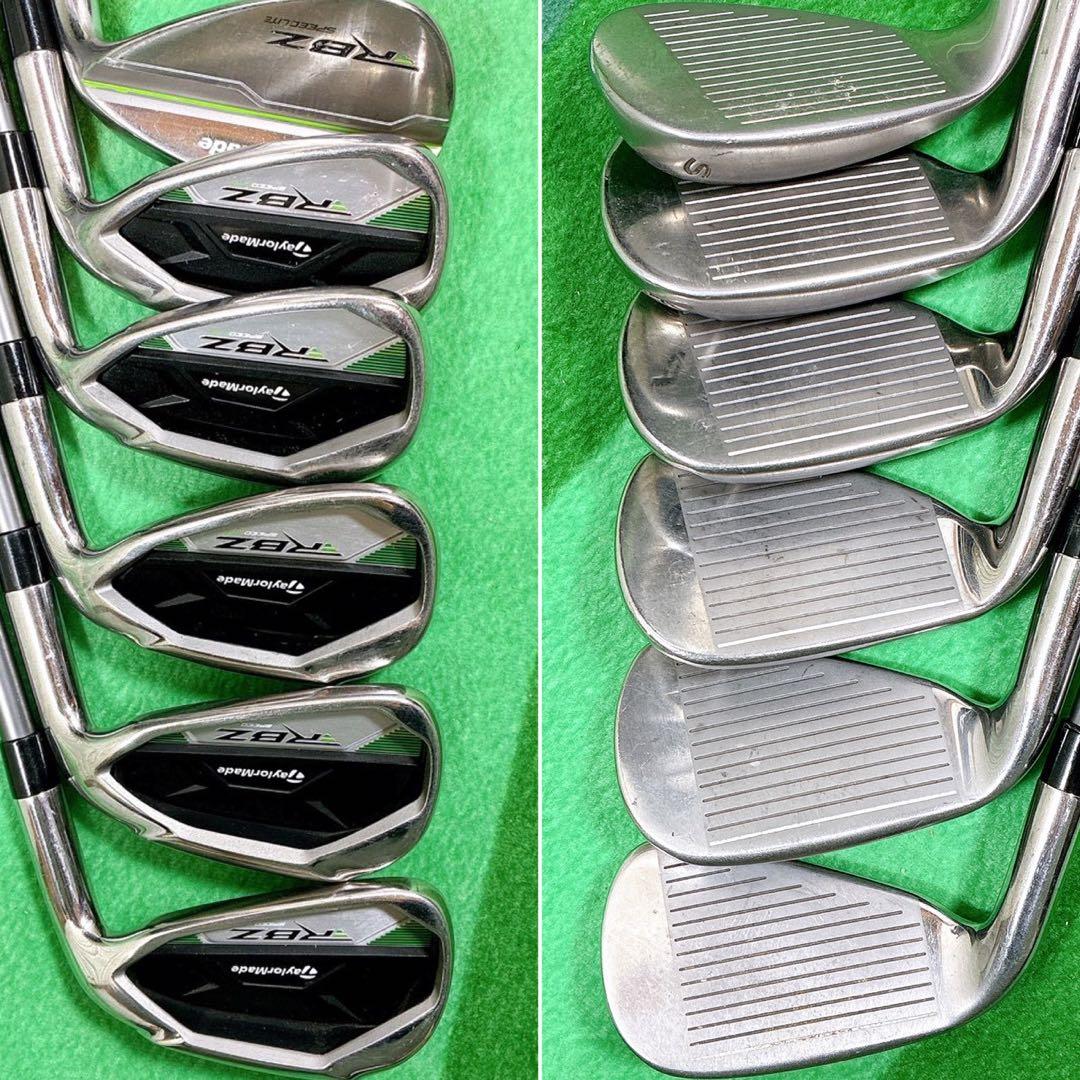 テーラーメイドRBZメンズ ゴルフクラブセット 9本 フレックスR 初心者