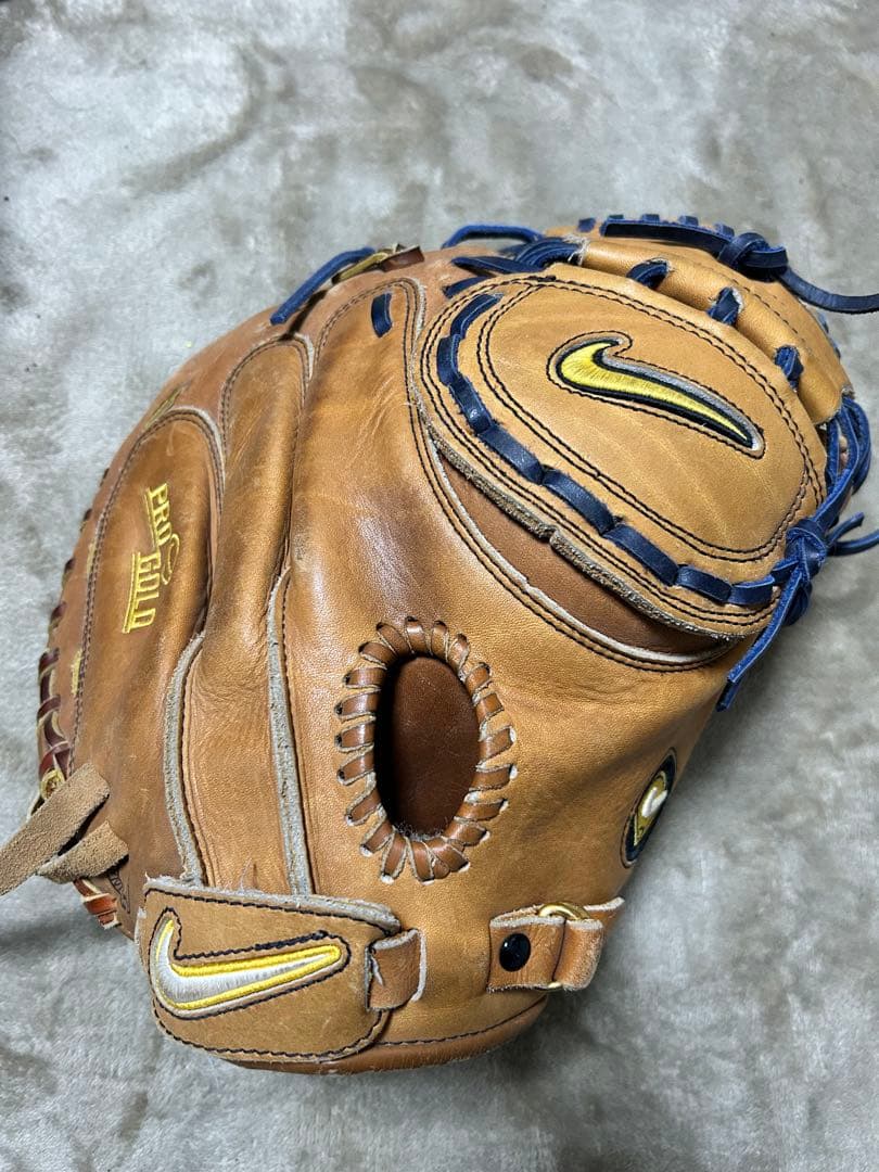 鰆*）様 Nike Pro Gold キャッチャーミット　ブラウン