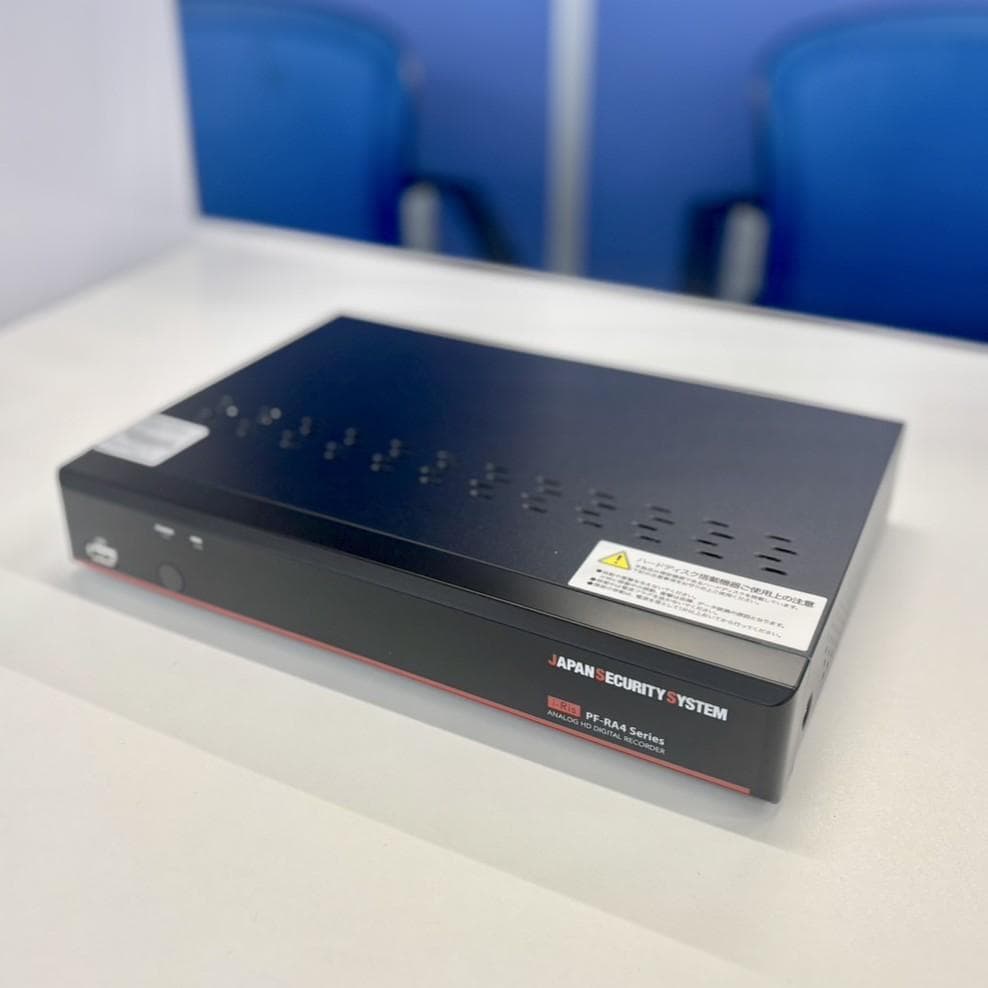 日本防犯システム デジタルレコーダ PF-RA404 防犯カメラレコーダー