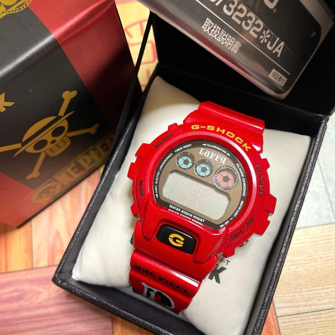 新品未使用　ワンピース　G-SHOCK モンキー・D・ルフィ　モデル