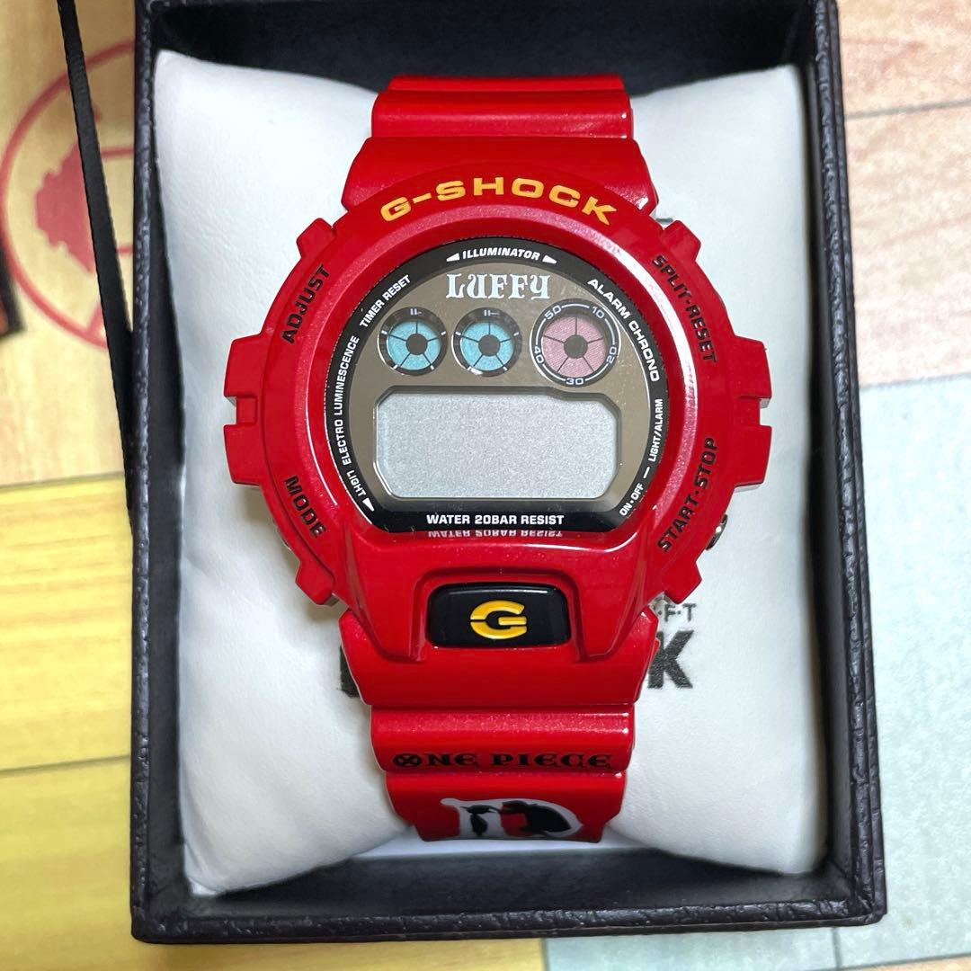新品未使用　ワンピース　G-SHOCK モンキー・D・ルフィ　モデル