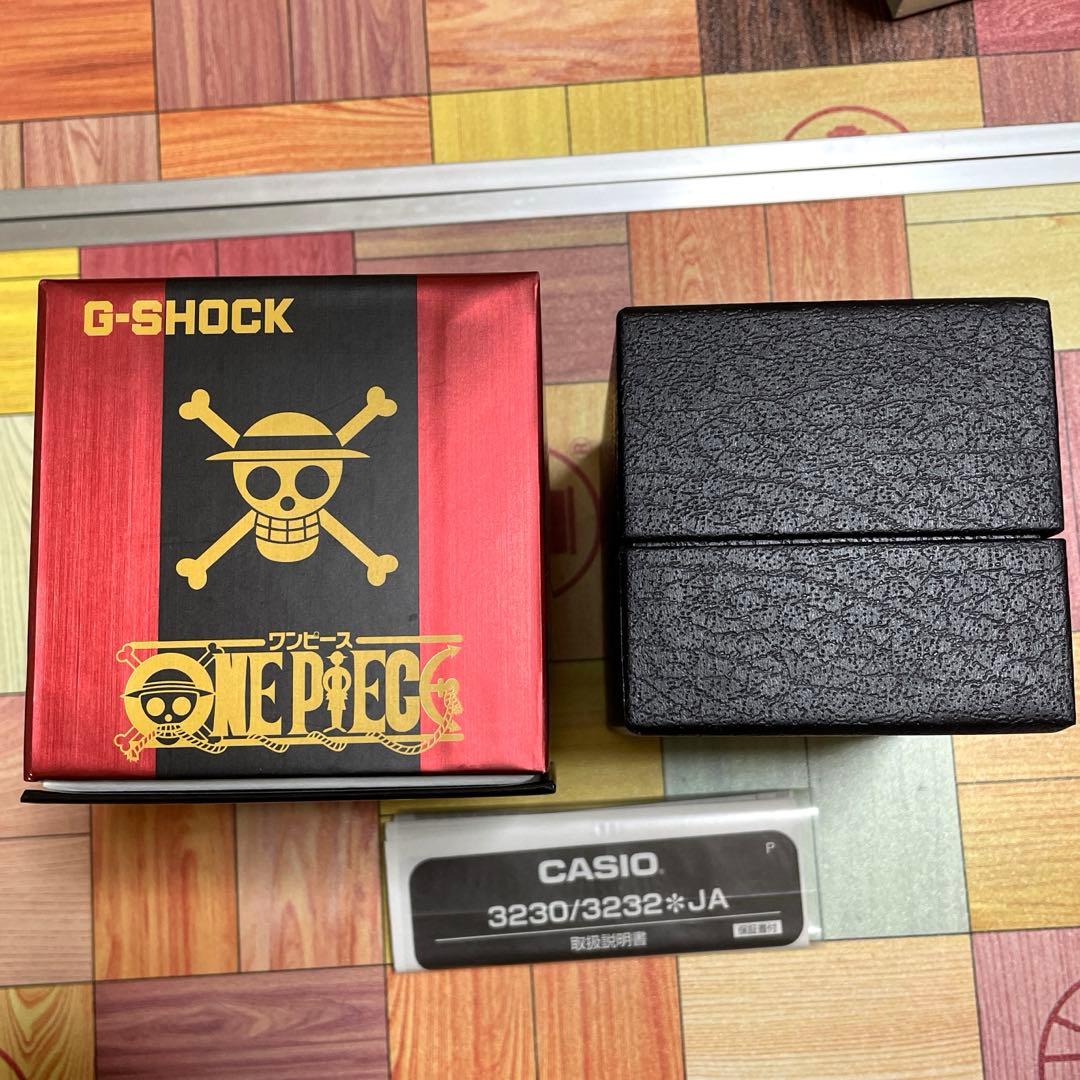 新品未使用　ワンピース　G-SHOCK モンキー・D・ルフィ　モデル