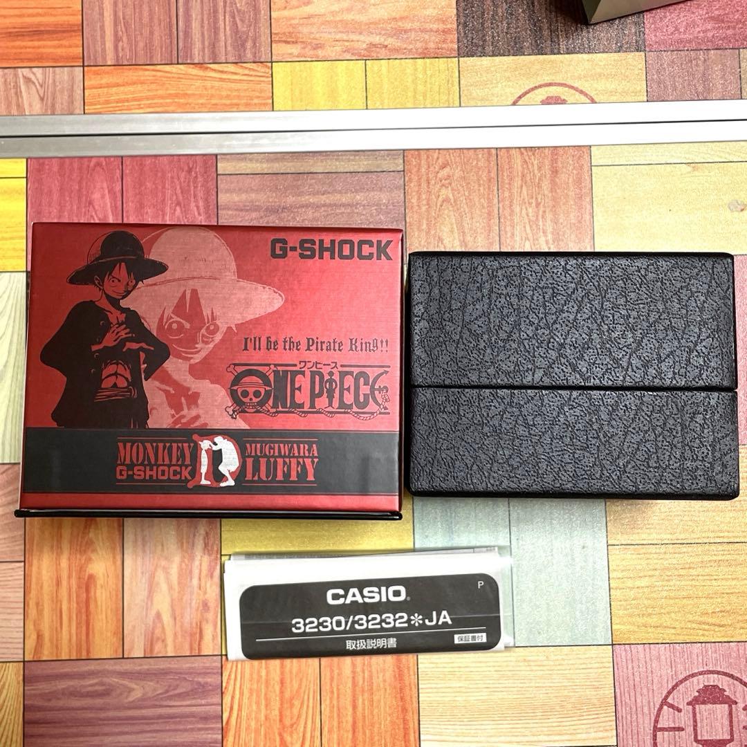 新品未使用　ワンピース　G-SHOCK モンキー・D・ルフィ　モデル