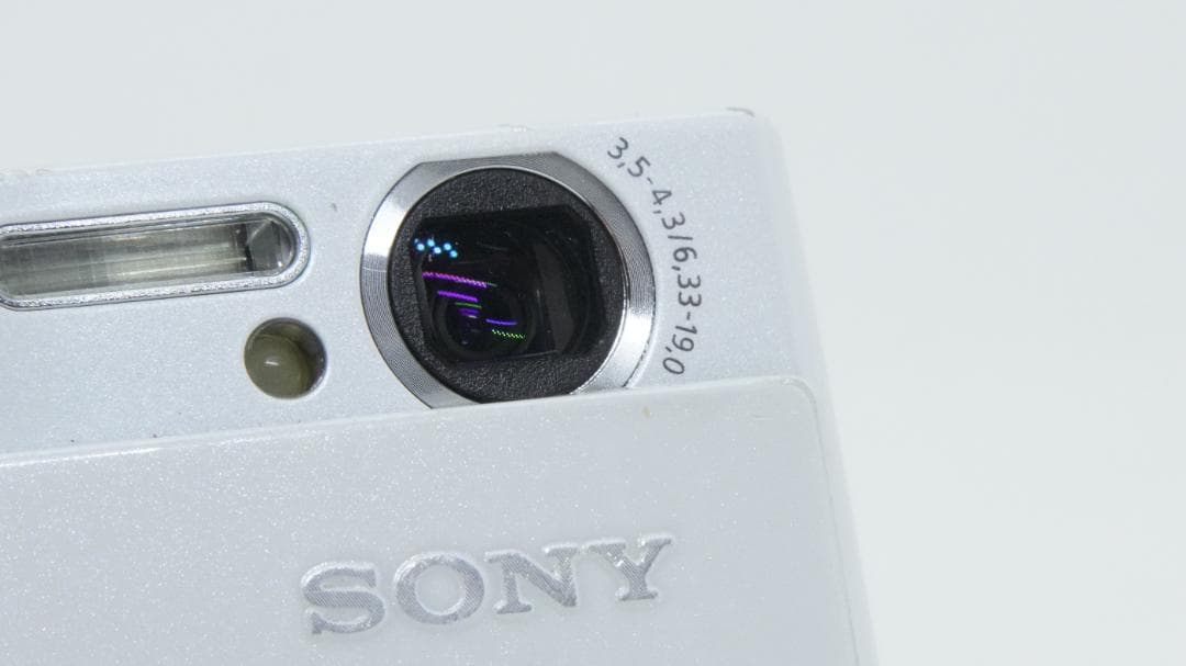 【A3198】 SONY Cyber-Shot DSC-T10 ホワイト ソニー