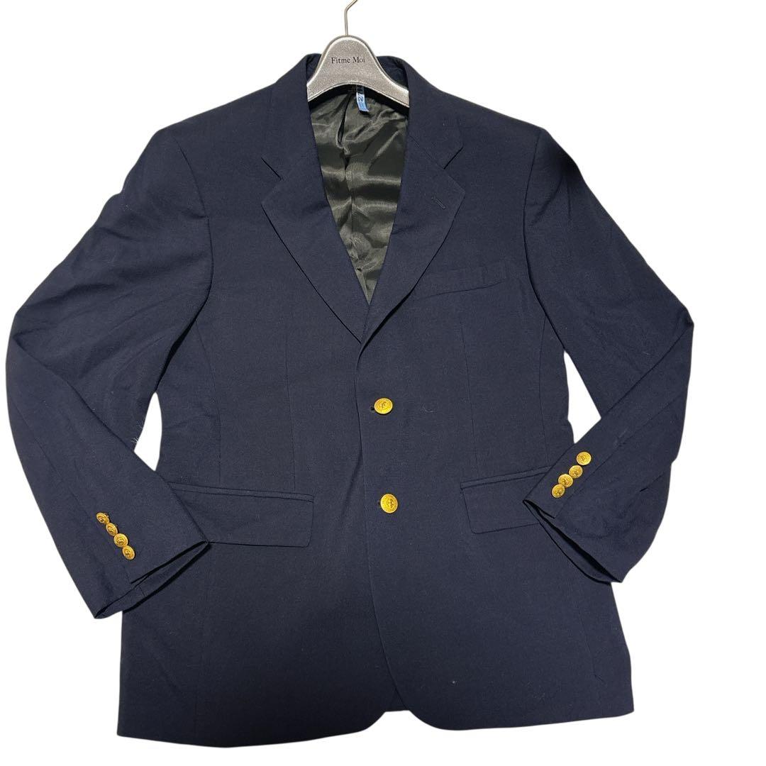 Brooks Brothers 346 紺ブレザー 金ボタン 37SH 紺ブレ