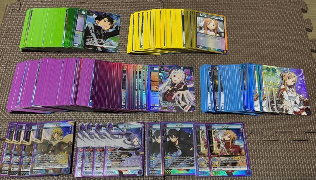 ユニオンアリーナ　ソードアートオンライン　デッキ＋パーツ