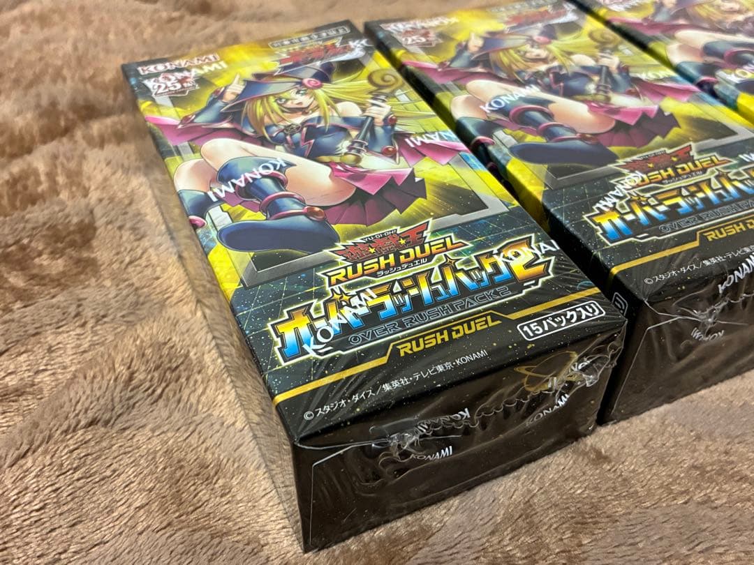 遊戯王オーバーラッシュパック2 シュリンク付き3BOX