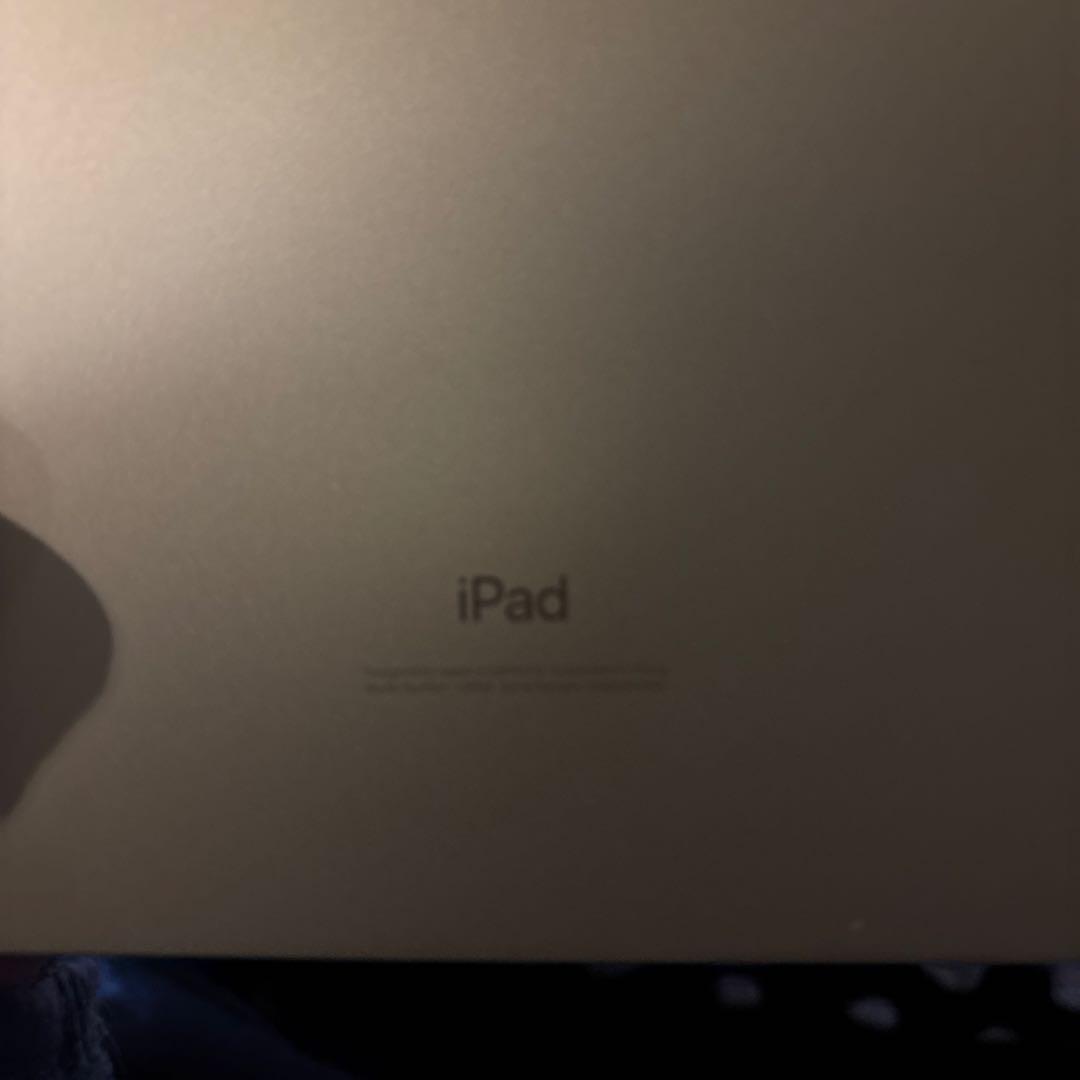 iPad イエロー カバーとステッカー付き