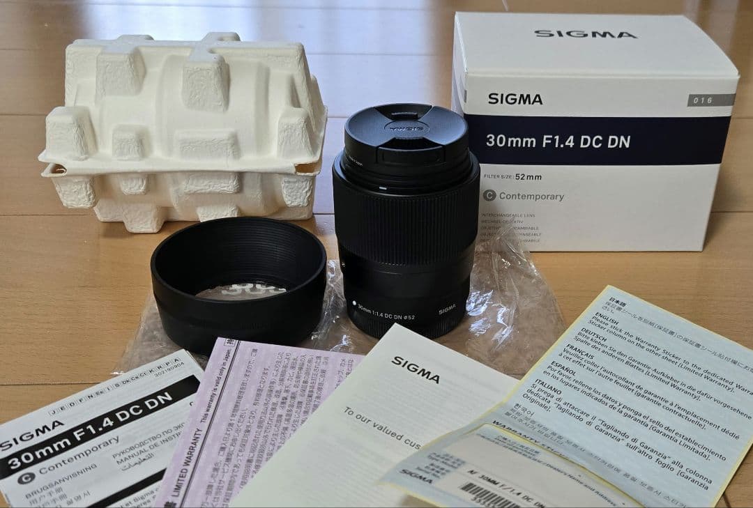 30mm F1.4 DC DN Canon EF-Mマウント用