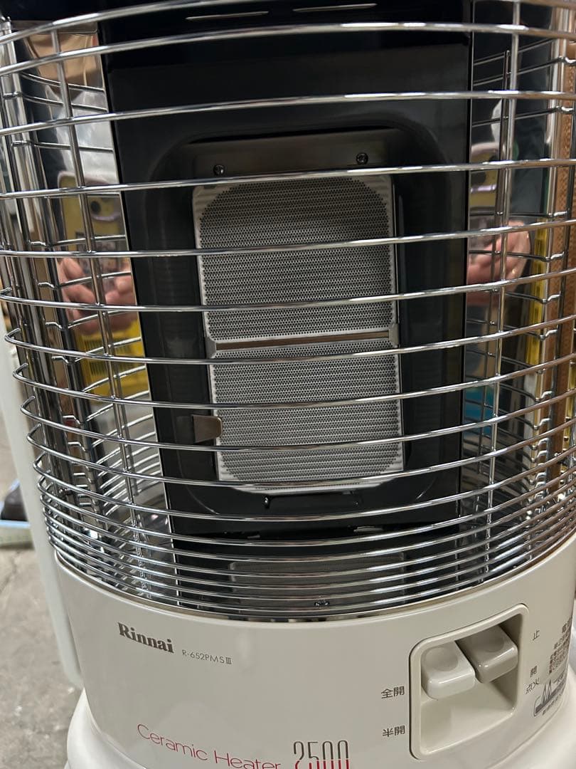 未使用品　Rinnai R-652PMSⅢ ガスストーブ　2500W