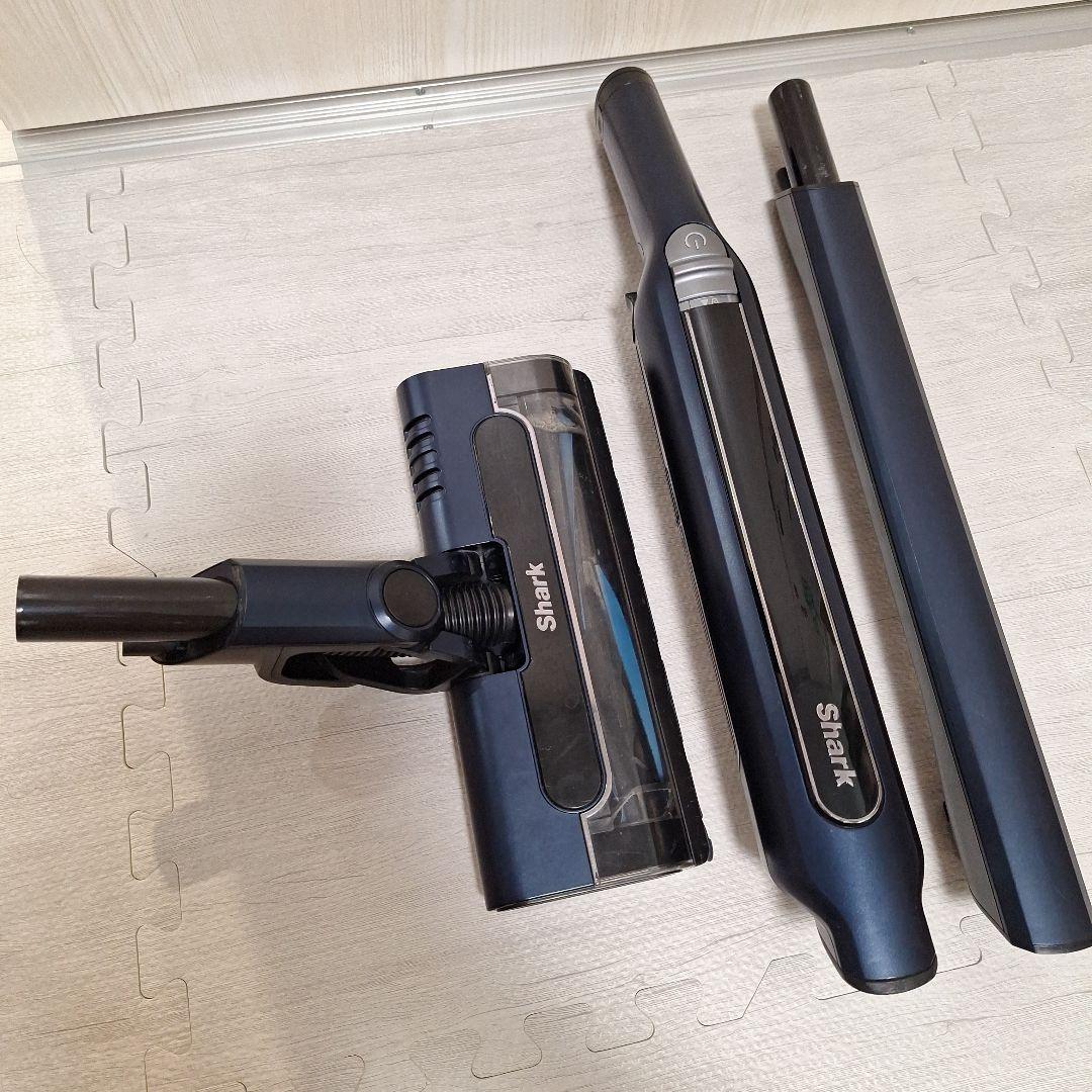 早い者勝ち☆シャーク コードレス クリーナーCS401JRB予備バッテリー付