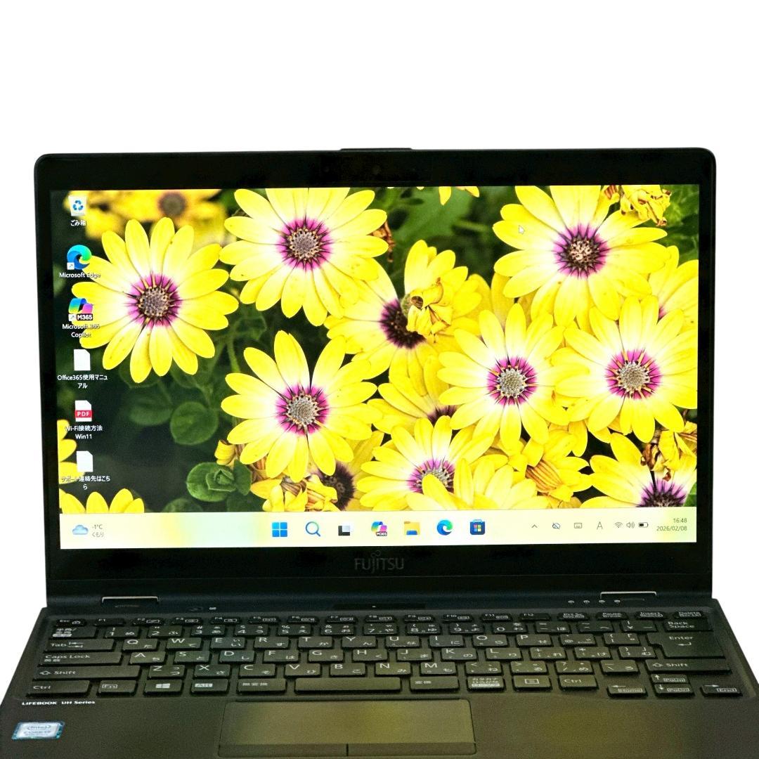 LIFEBOOK i7搭載 16GB SSD256GB ノートパソコン 802