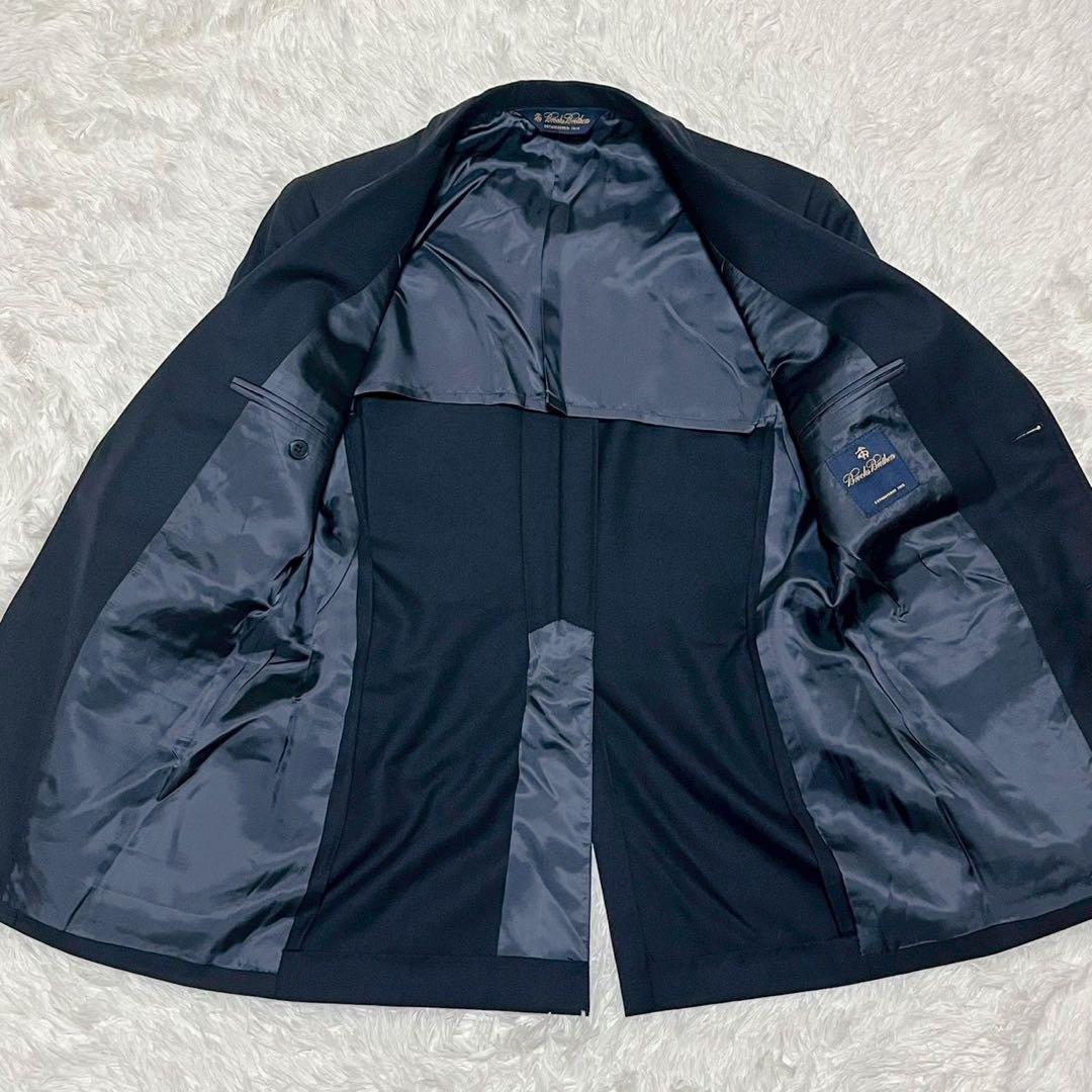 極美品 1818 ブルックスブラザーズ 紺ブレ 金ボタン 3ボタン 段返し