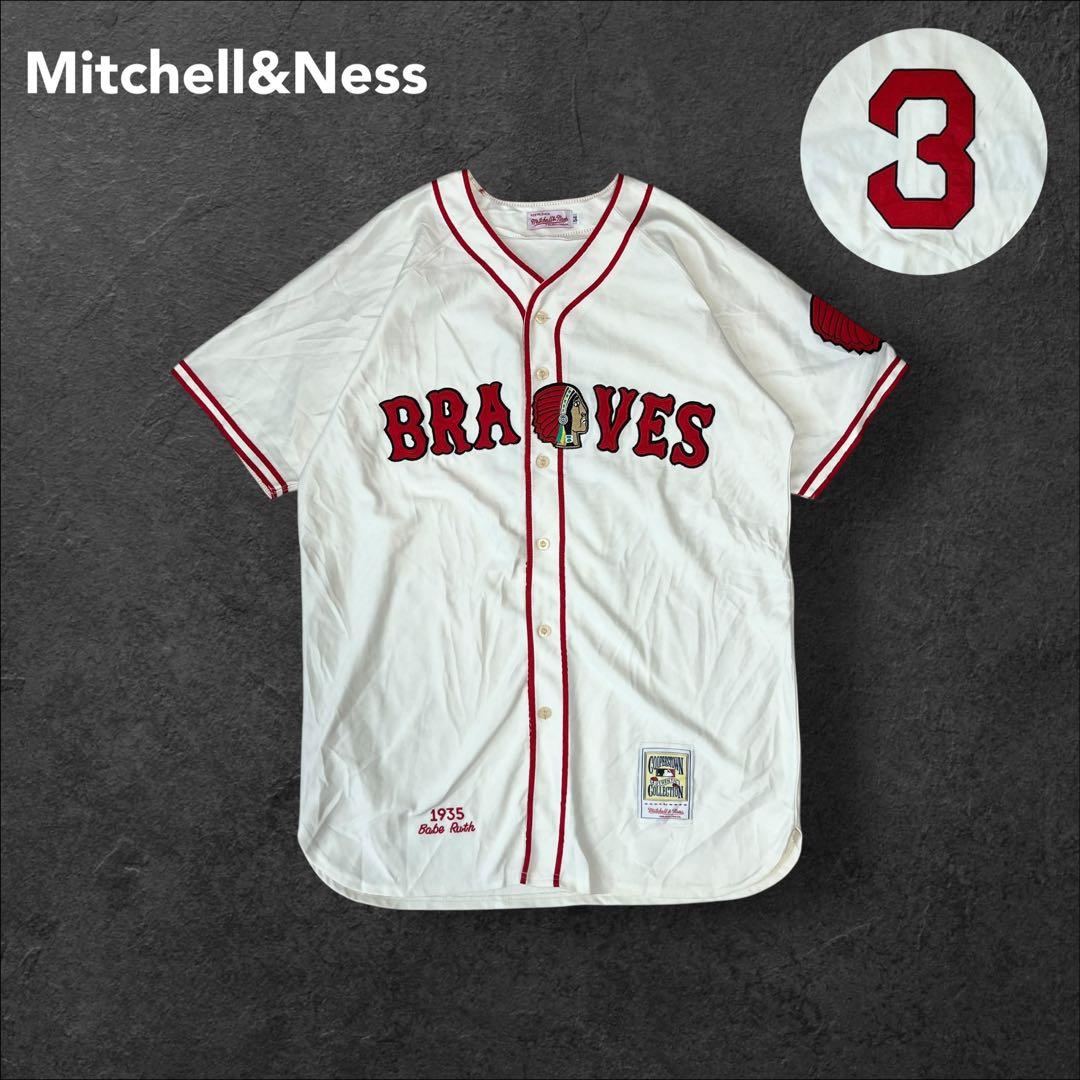 希少✨️ミッチェルアンドネス ボストンブレーブス 復刻版 ゲームシャツ