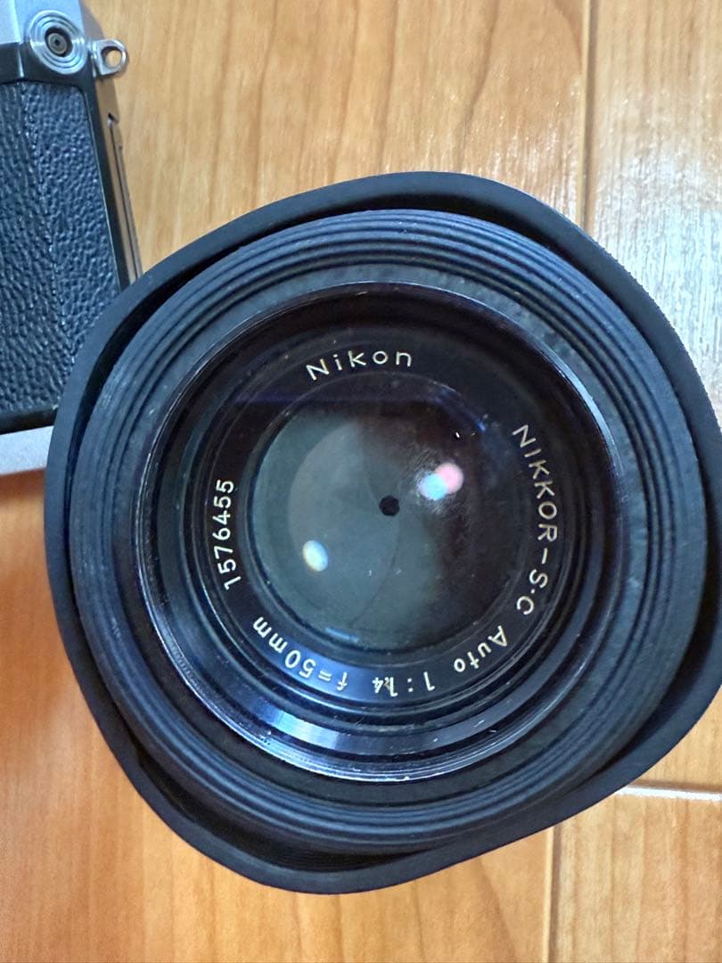 Nikon F 一眼レフカメラ Nikkor-S.C 50mmレンズ付き