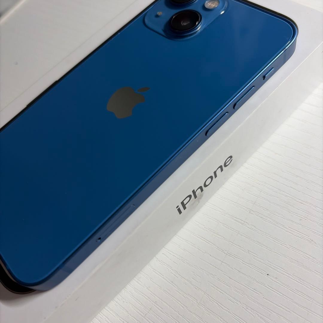iPhone13 mini 128GB ブルー SIMフリー 極美品