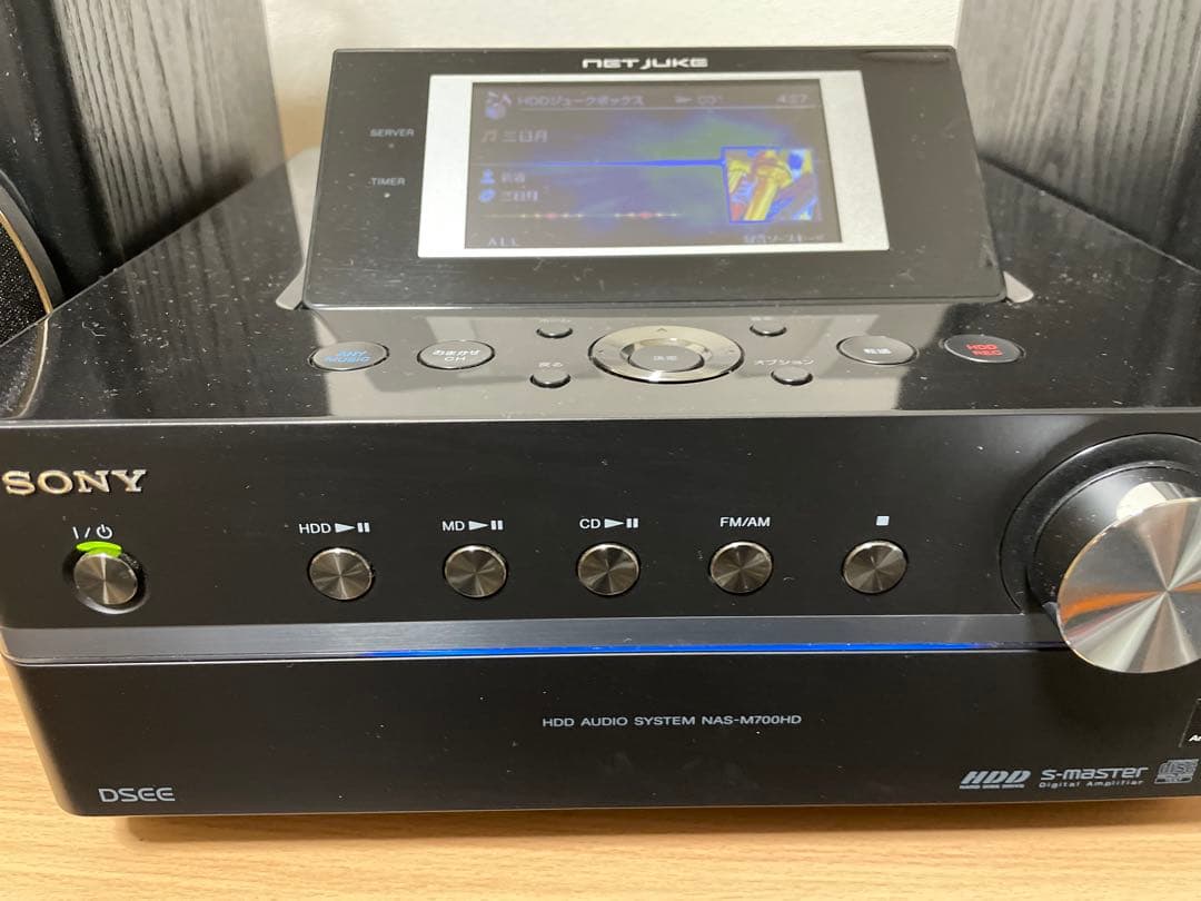 SONY HDD AUDIO SYSTEM NAS-M70H ネット　ジューク