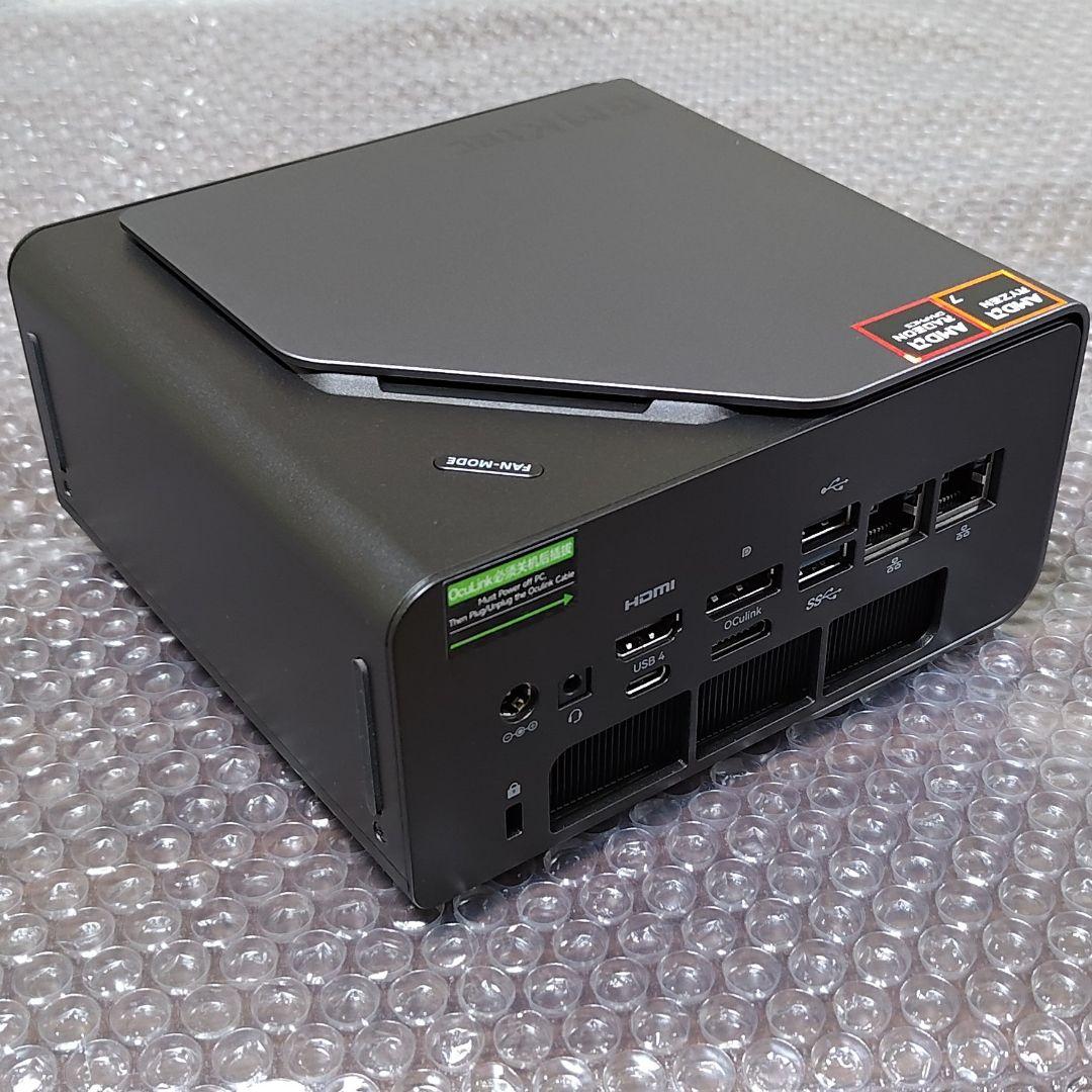 ミニPC GMKtec Nucbox K12 Ryzen 7 16GB 512GB