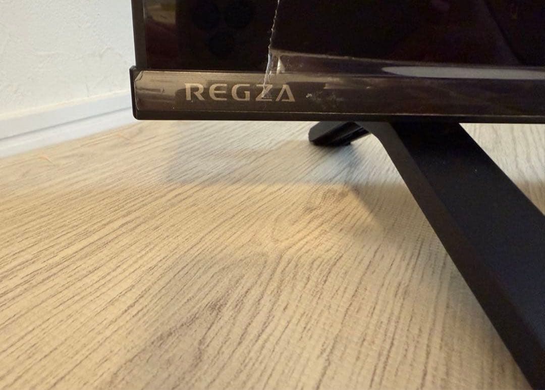 東芝REGZA（43F350M）液晶割れ【ジャンク品】2024年製