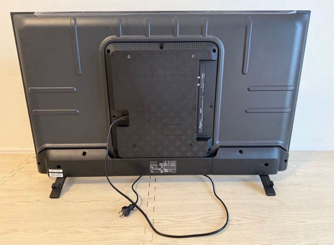 東芝REGZA（43F350M）液晶割れ【ジャンク品】2024年製