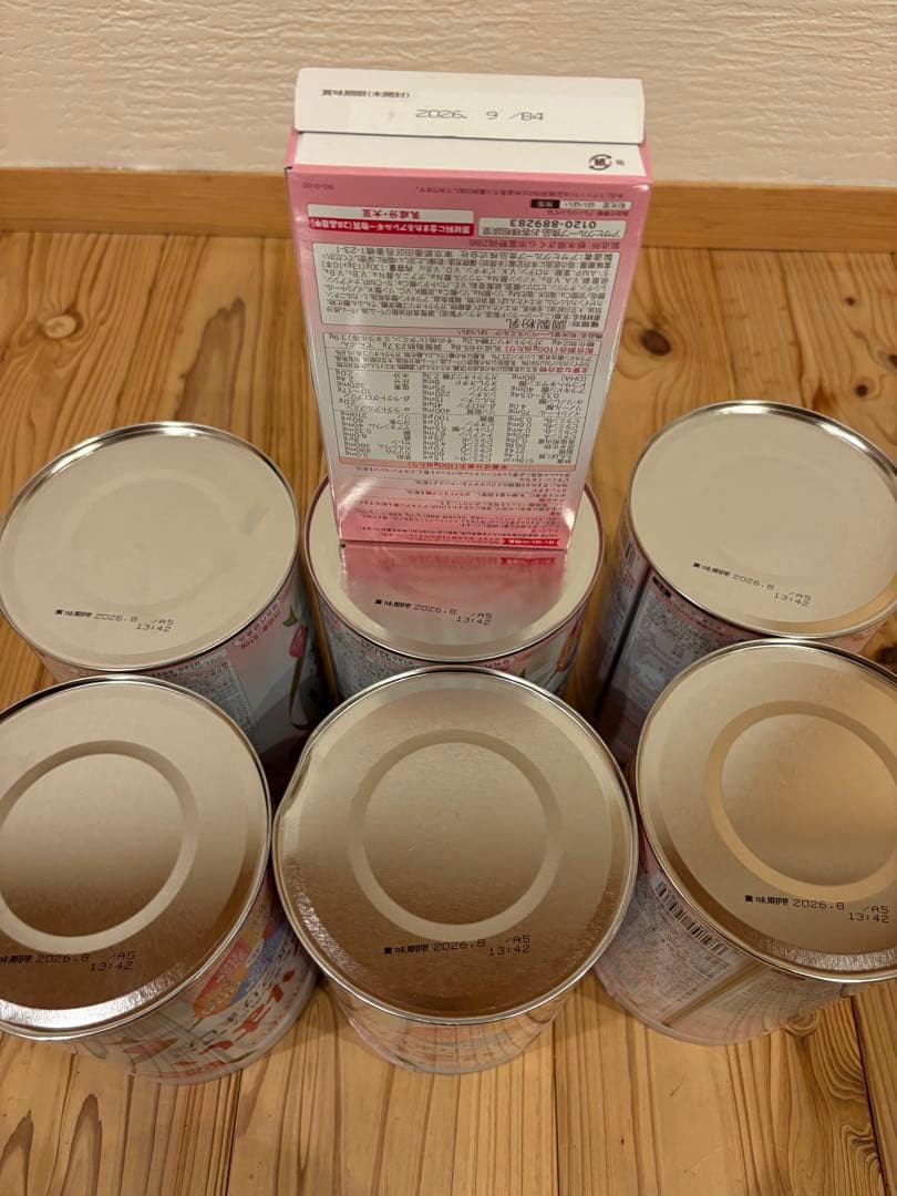 WAKODO はいはい 粉ミルク 6缶セット スティック箱1つ