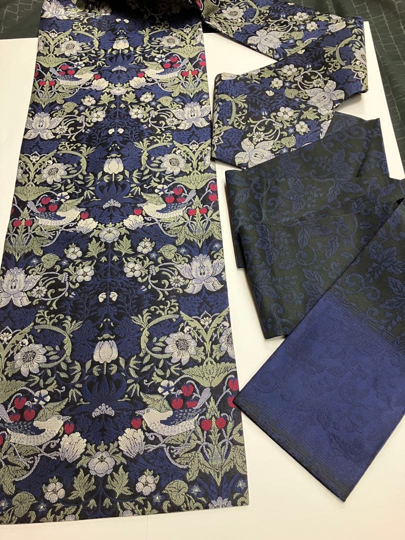 専用です　お仕立て上がり名古屋帯　新品未使用品　正絹　西陣織　No.348