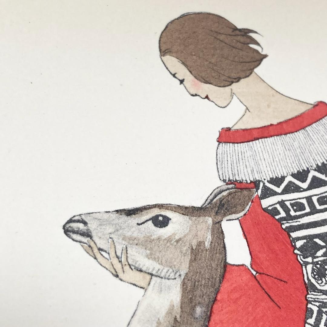 A.E.マルティ☆ファッションプレート☆LA BICHE APPRIVOISÉE