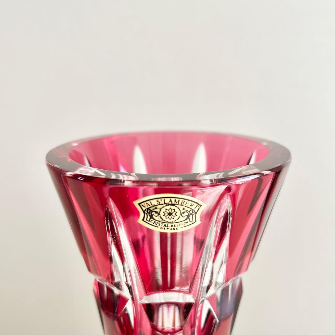 ヴァルサンランベール 花瓶 花器 ガラス　クリスタル フラワーベース