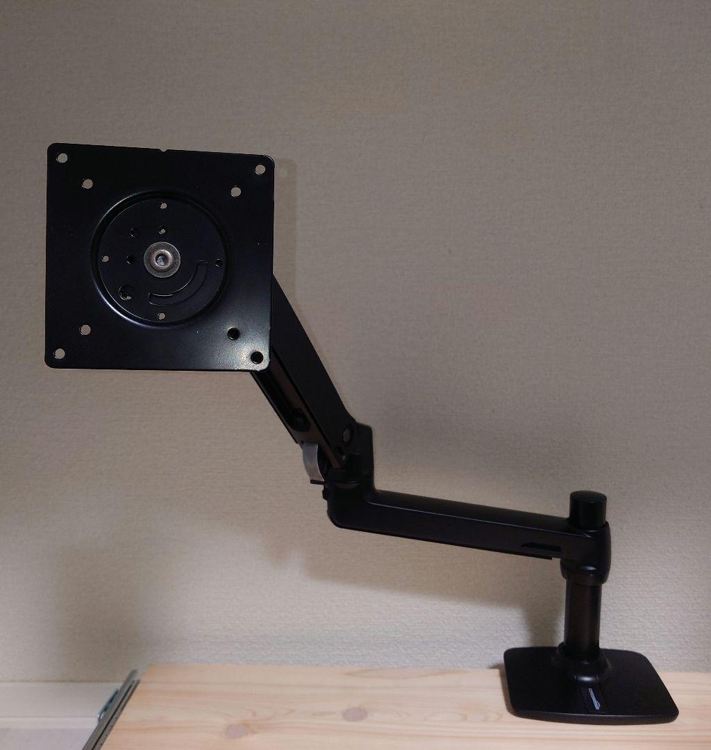 amazon basic モニターアーム エルゴトロン LX OEM 黒