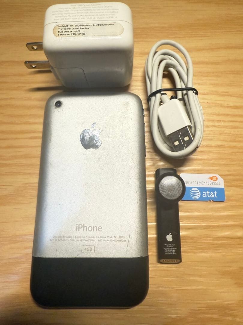 iPhone 2G 4GB 動作品 日本未発売　初代 第1世代 A1203