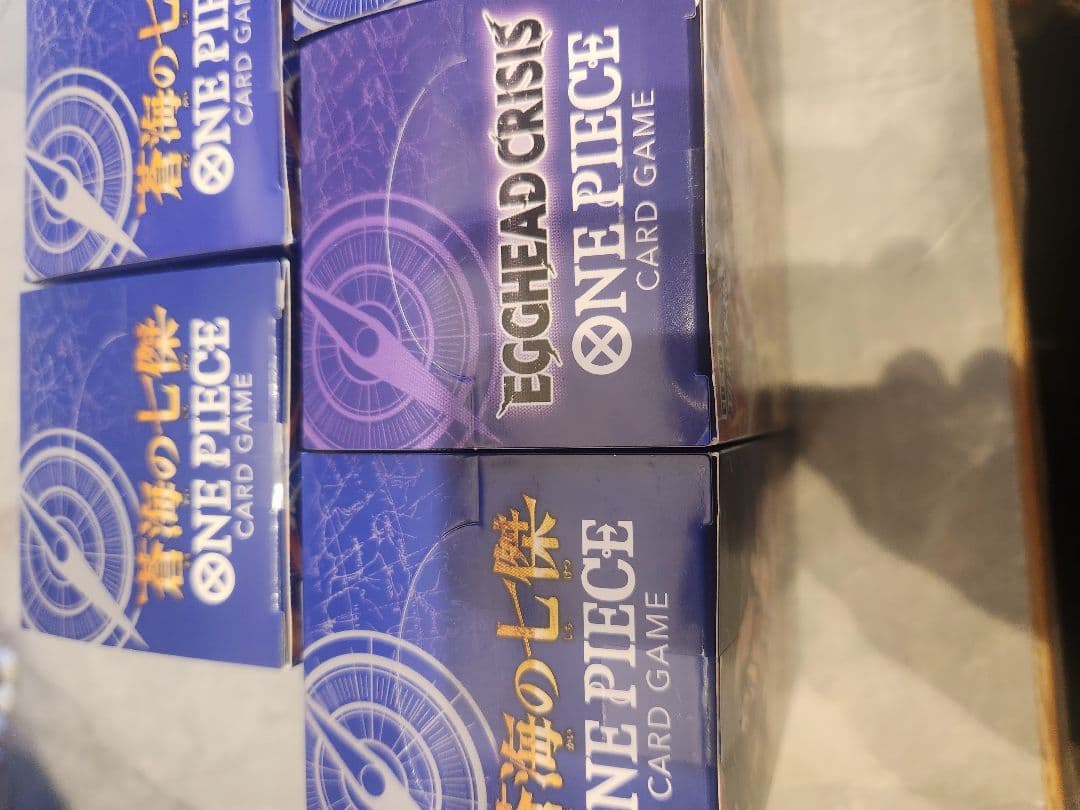 【新品未開封テープ付】蒼海の七傑 4BOX EGGHEADCRISIS 1BOX