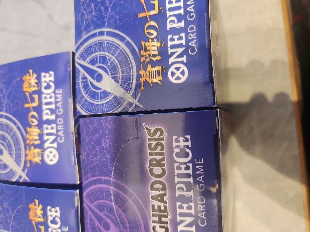 【新品未開封テープ付】蒼海の七傑 4BOX EGGHEADCRISIS 1BOX