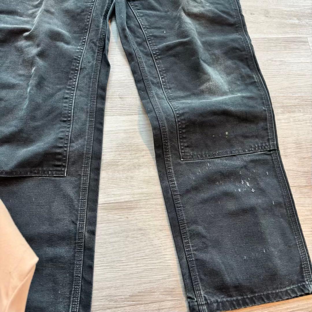 【良フェード】カーハートダブルニー B01 メキシコ製 USA生地W38#522