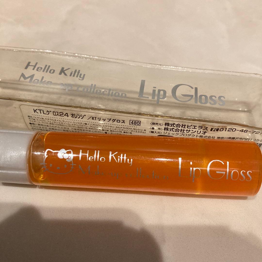レトロ《2002年 ハローキティ リップグロス》当時物 コスメ☆ナースキティ