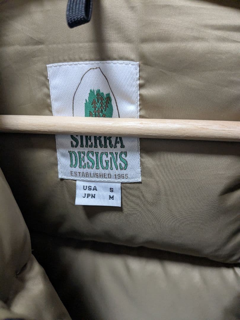 SIERRA DESIGNS シェラデザイン ダウンベスト