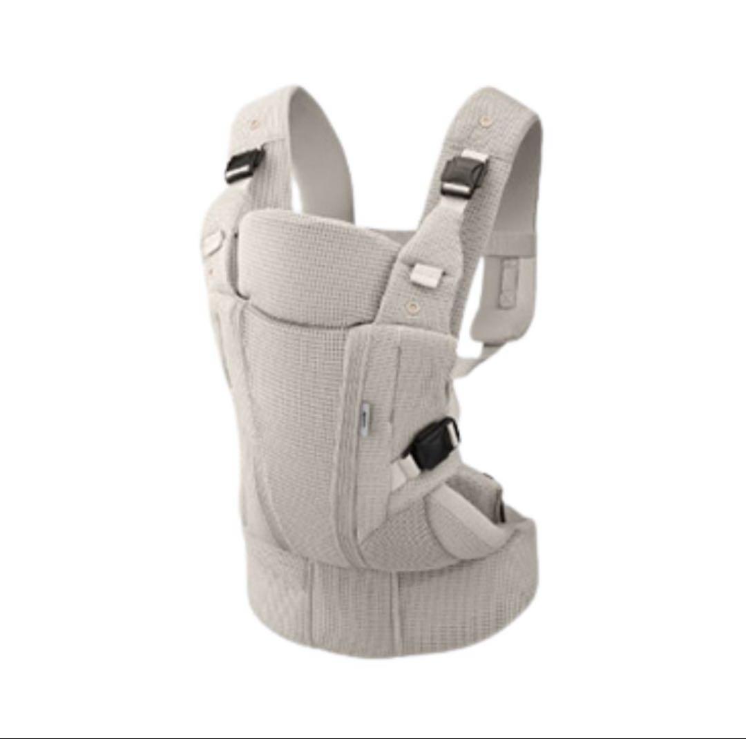 アップリカ　ラクリス 抱っこ紐　新生児　ホワイトアッシュ