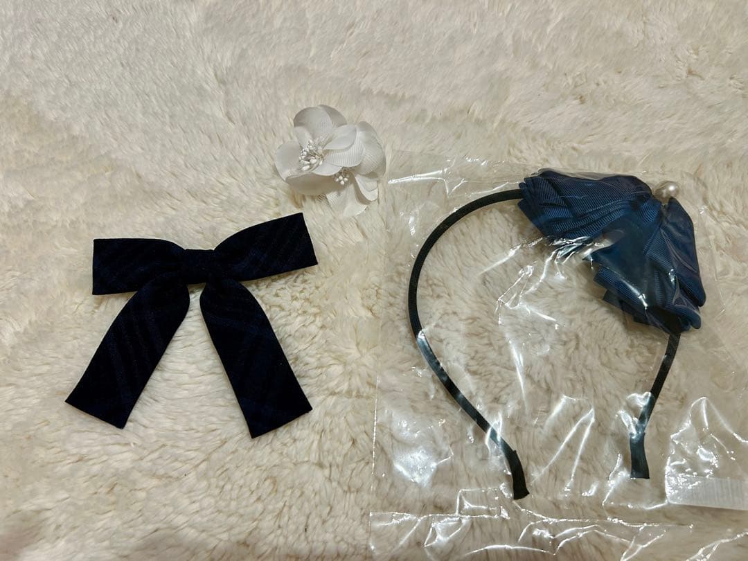 【美品】CHOPIN フォーマルドレスセット 120cm カチューシャ付