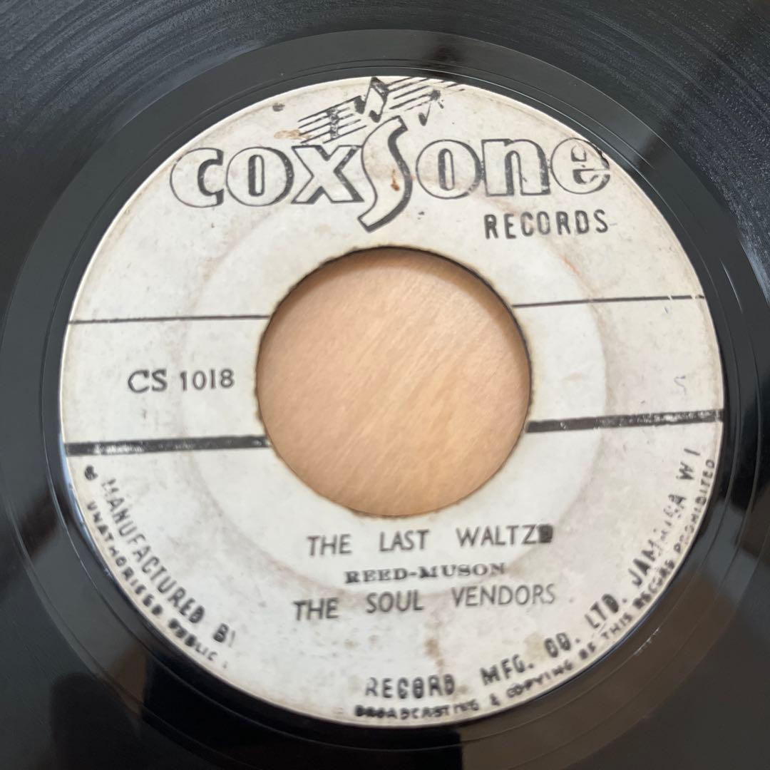 洋楽 THE LAST WALTZ THE SOUL VENDORS